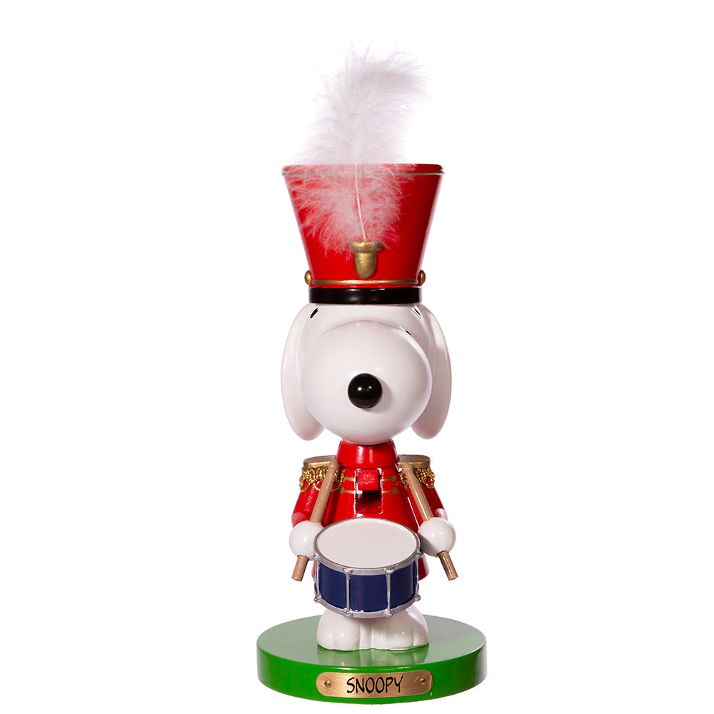 10" Peanuts Snoopy the Drummer Nutcracker