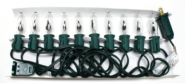 10 UL Indoor/Outdoor Flicker Light Set