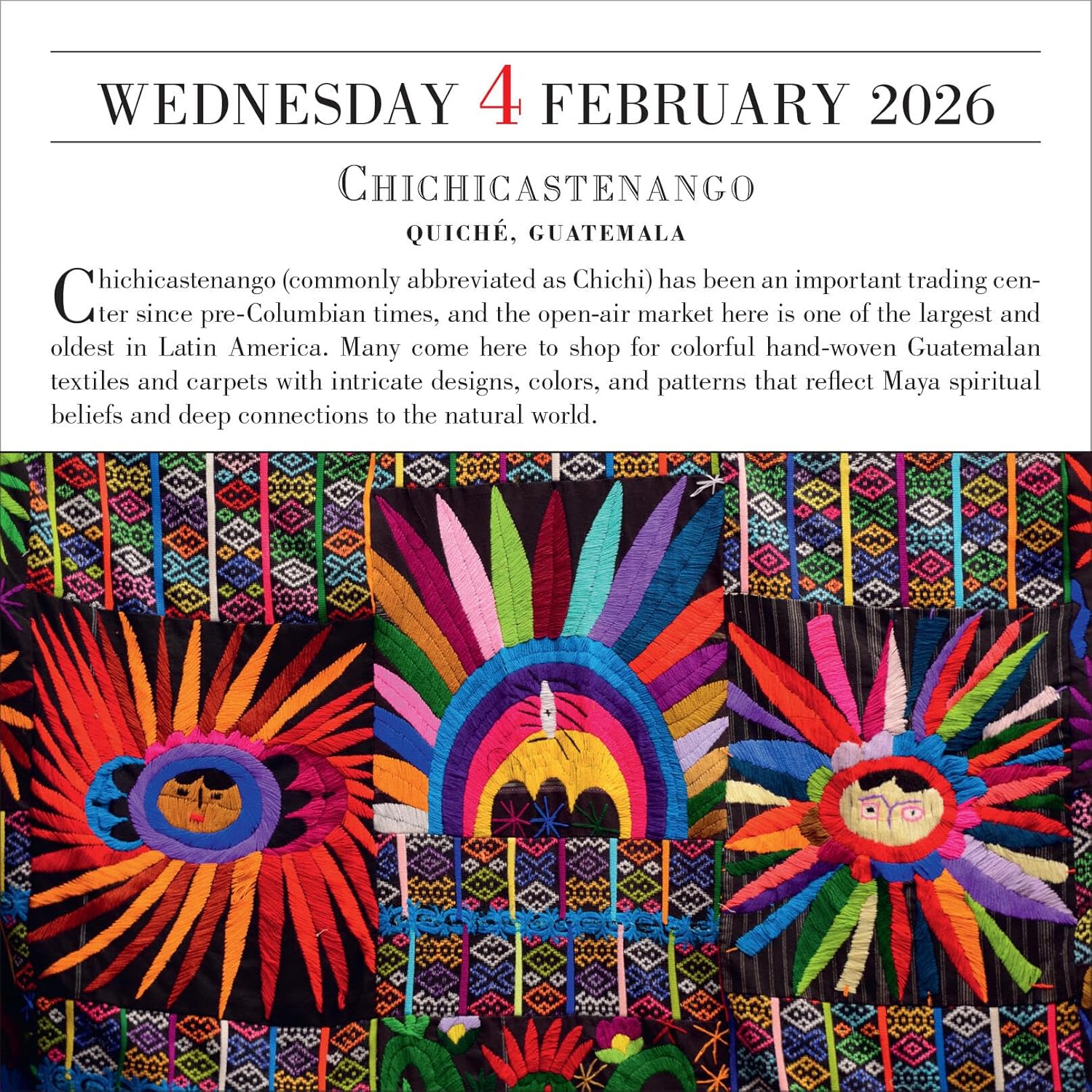 1,000 Places to See Before You Die Page-A-Day Calendar 2026: A Year of Travel