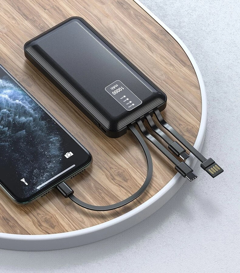 10000mAh Power Bank Portable Charging Powerbank