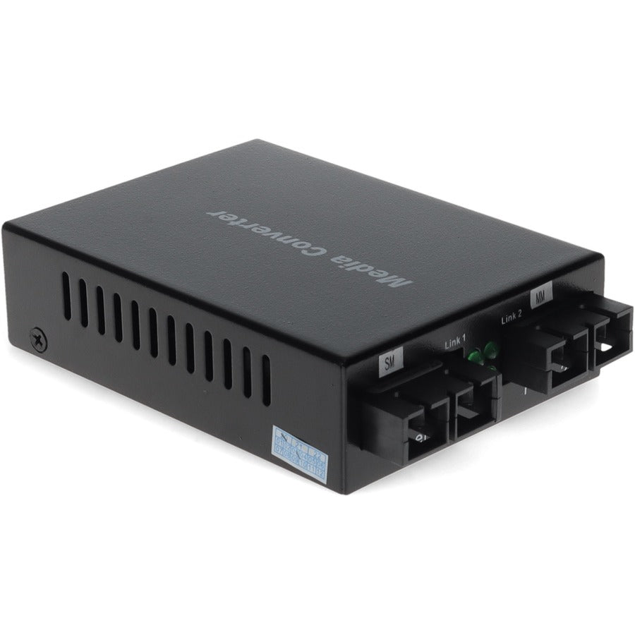 1000Base-SX to 1000Base-LX MMF/SMF Media Converter ADD-GMC-MMSM-2SC