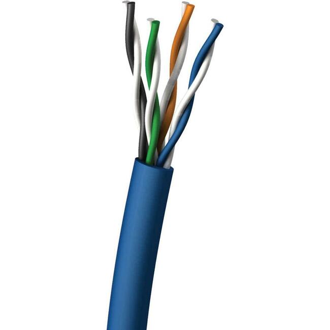 1000Ft Cat5E Bulk Shielded (Stp) Ethernet Network Cable With Solid Conductors -