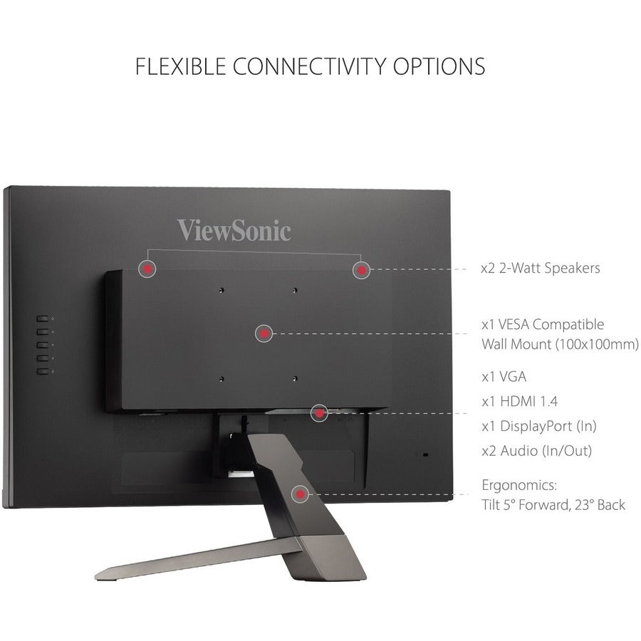 1080p Gaming Monitor - ViewSonic VX2267-MHD 22" FreeSync | ViewSonic