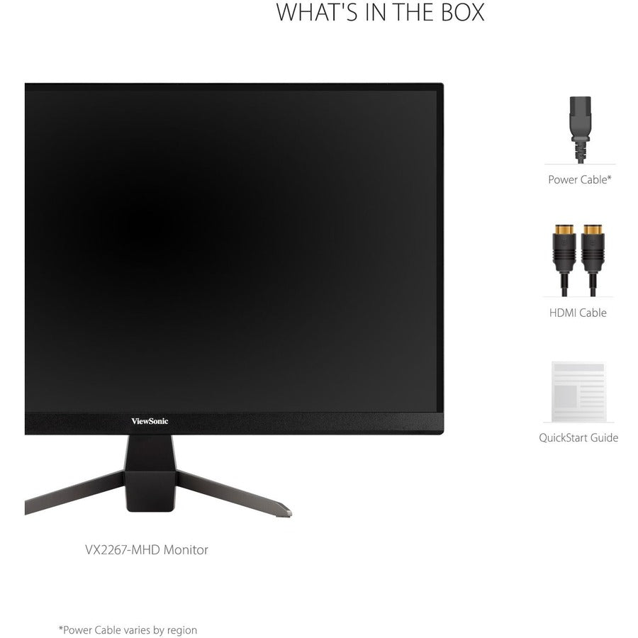 1080p Gaming Monitor - ViewSonic VX2267-MHD 22" FreeSync | ViewSonic