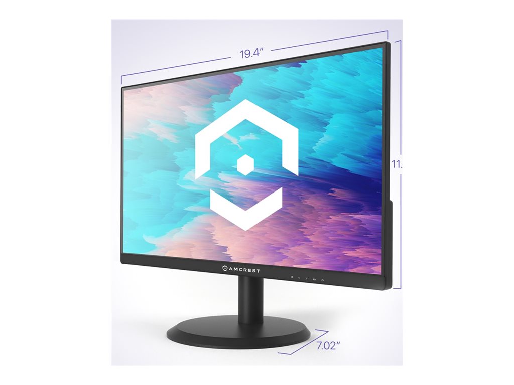 1080p Monitor 24 Inch - Professional Surveillance Display | Amcrest AM-LM22