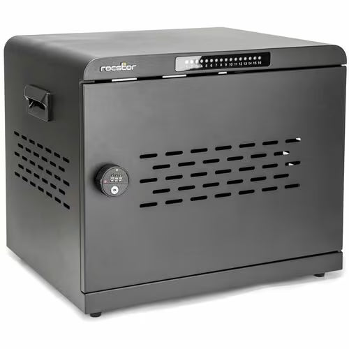 Rocstor Volt UC16 USB-C 16-Device Charging Station Cabinet - 16 Devices Supported