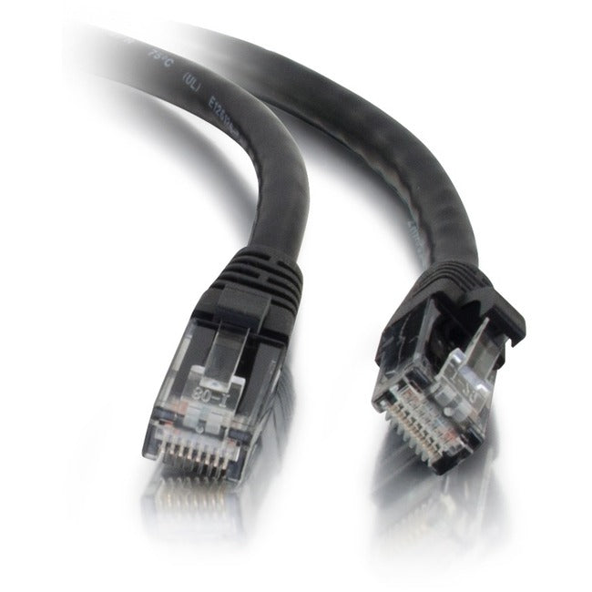 10Ft Cat5E Snagless Unshielded (Utp) Ethernet Network Patch Cable - Black