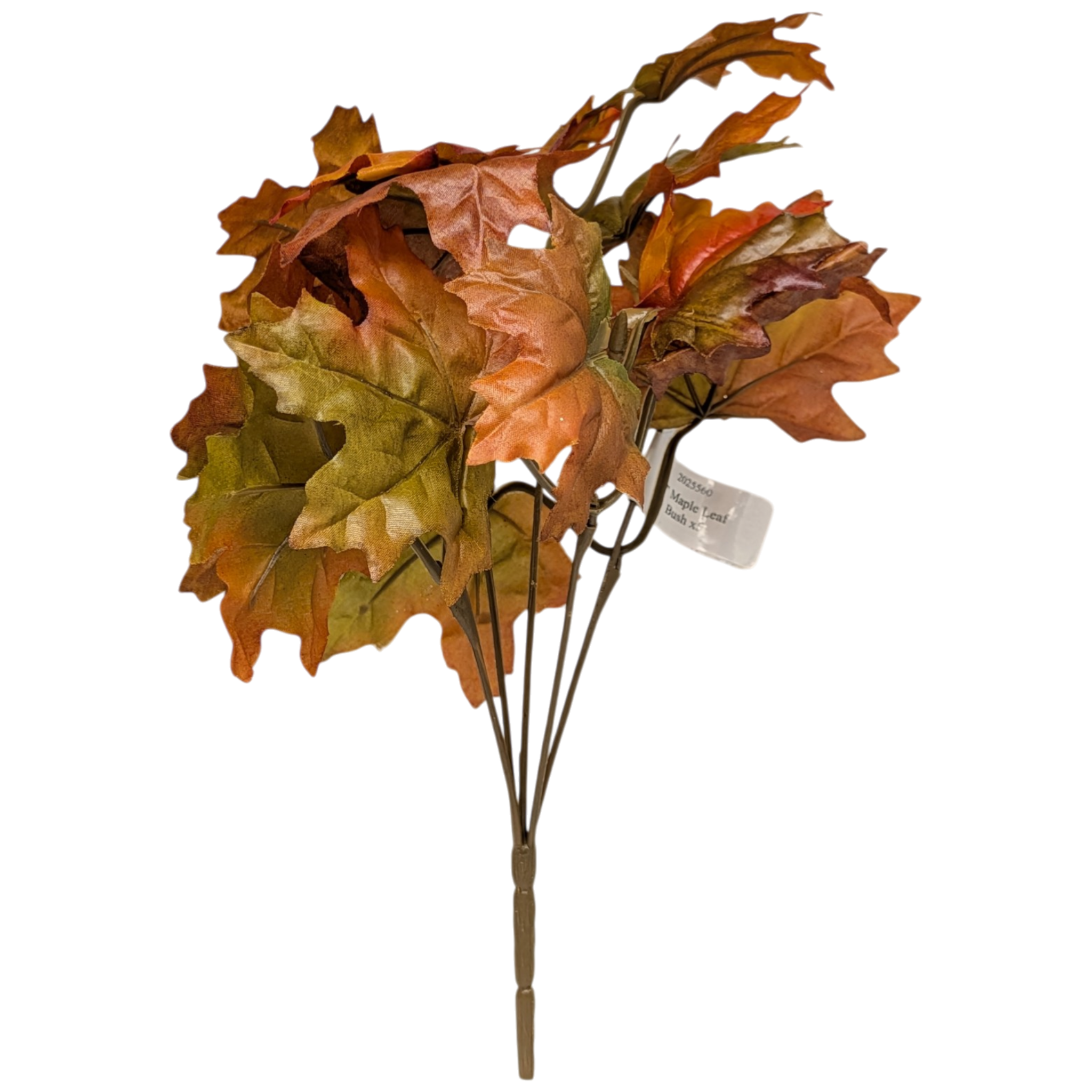 11-Inch Autumn Maple Leaf Bush