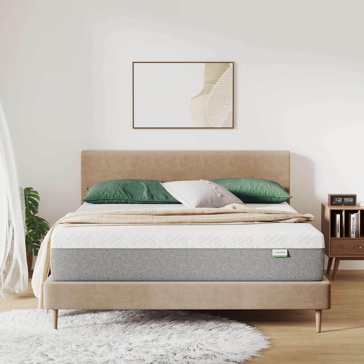 12 Inch King Gel Memory Foam Mattress for Comfort