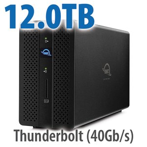 12.0TB OWC Gemini - Thunderbolt (USB-C) Dock and Dual-Drive HDD RAID External Storage