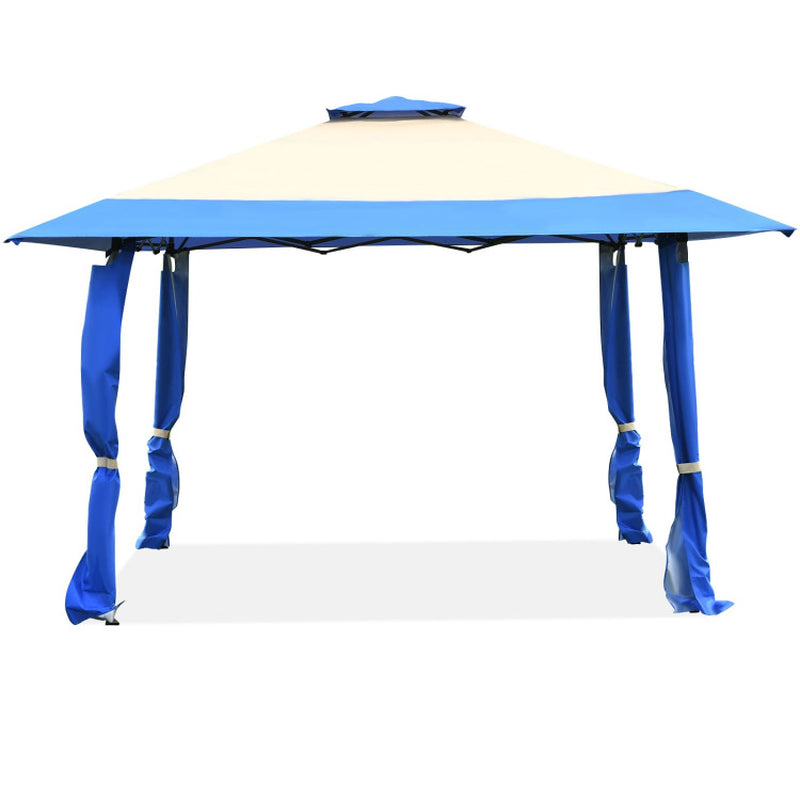 13x13 Feet Pop Up Gazebo Tent With Carry Bag For Patio