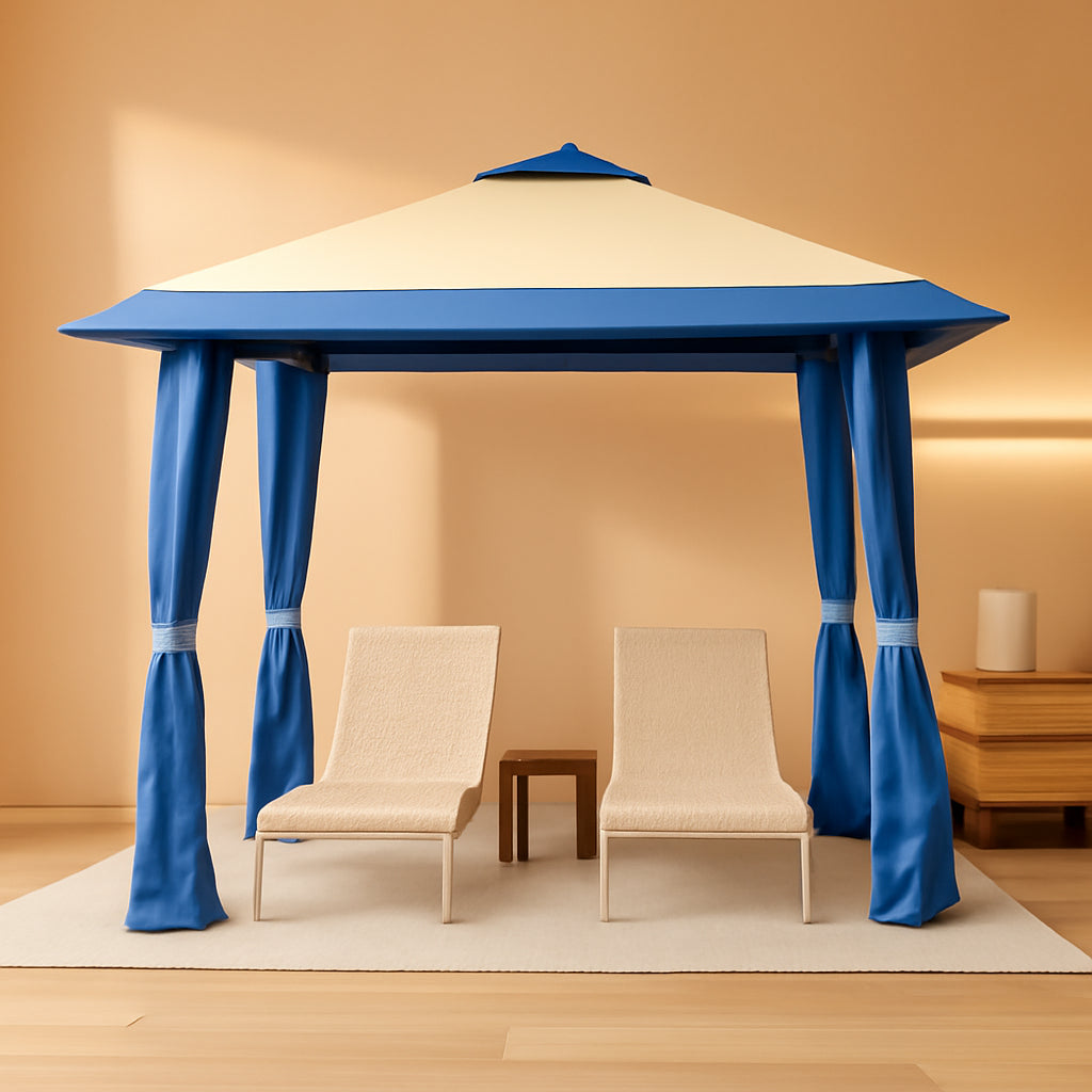13x13 Feet Pop Up Gazebo Tent With Carry Bag For Patio