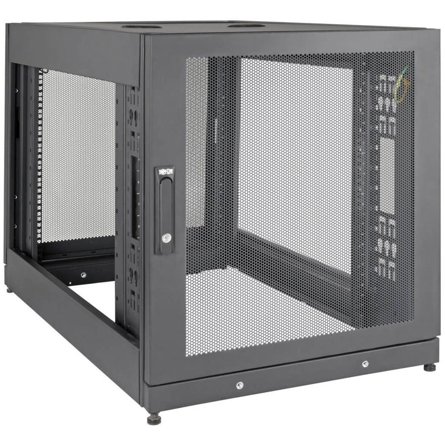14U Server Rack Enclosure - Extra Deep SmartRack with Doors | TecISoft SR14UBDP