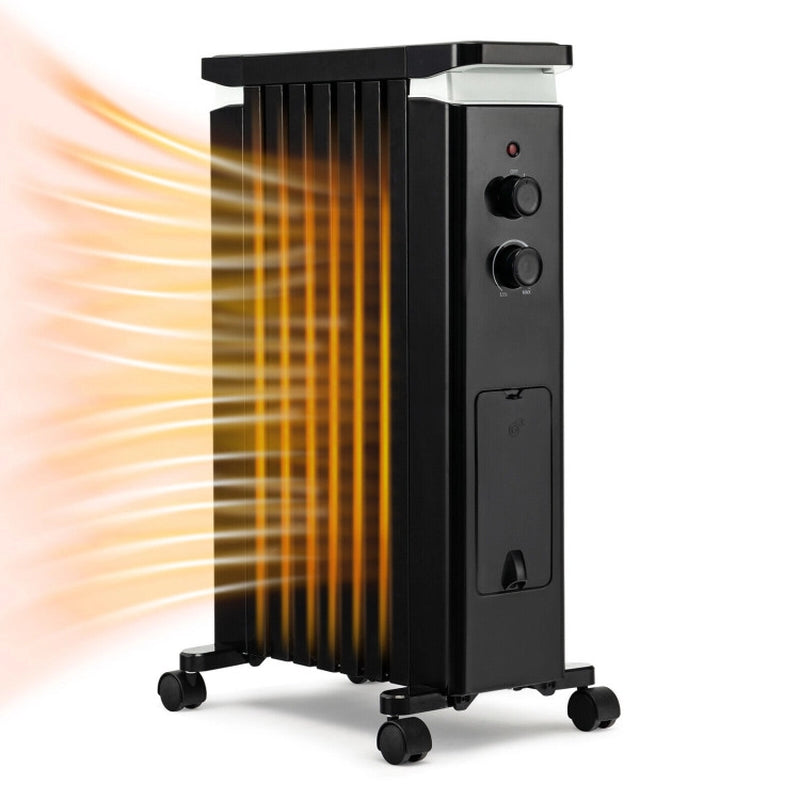 1500W Portable Space Heater With Humidification Box