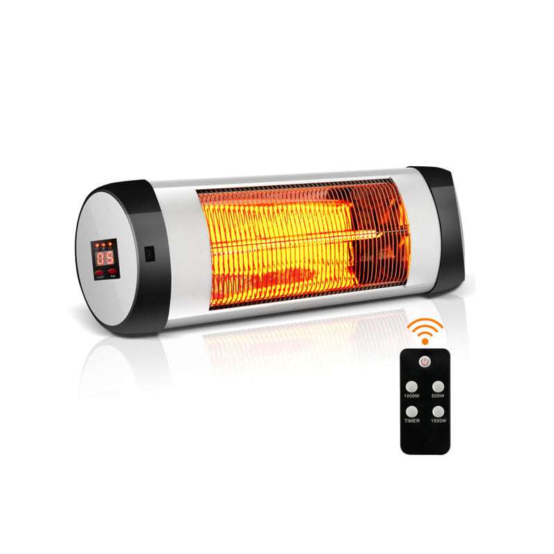 1500W Wall Mounted Infrared Heater With Remote Control