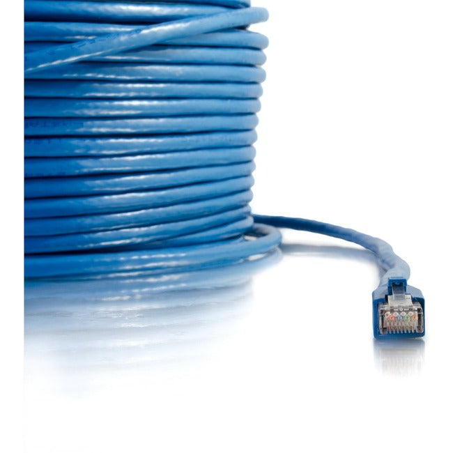150Ft Cat6 Snagless Solid Shielded Ethernet Network Patch Cable - Blue