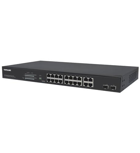 16-Port Gigabit Ethernet PoE+ Switch