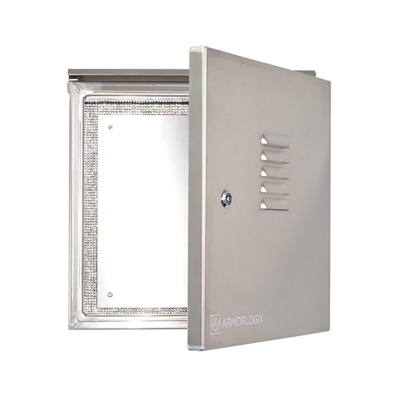 16" X 16" X 10" Nema 3 Enclosure With Fan Al161610N3-Ft