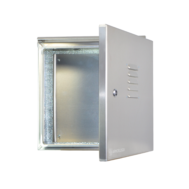 16" X 16" X 6" Nema 3 Enclosure With Fan Al161606N3-Ft