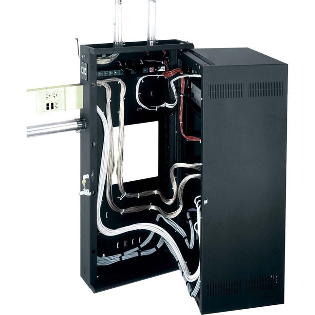 16Sp/22D Wallrack W/Plexi