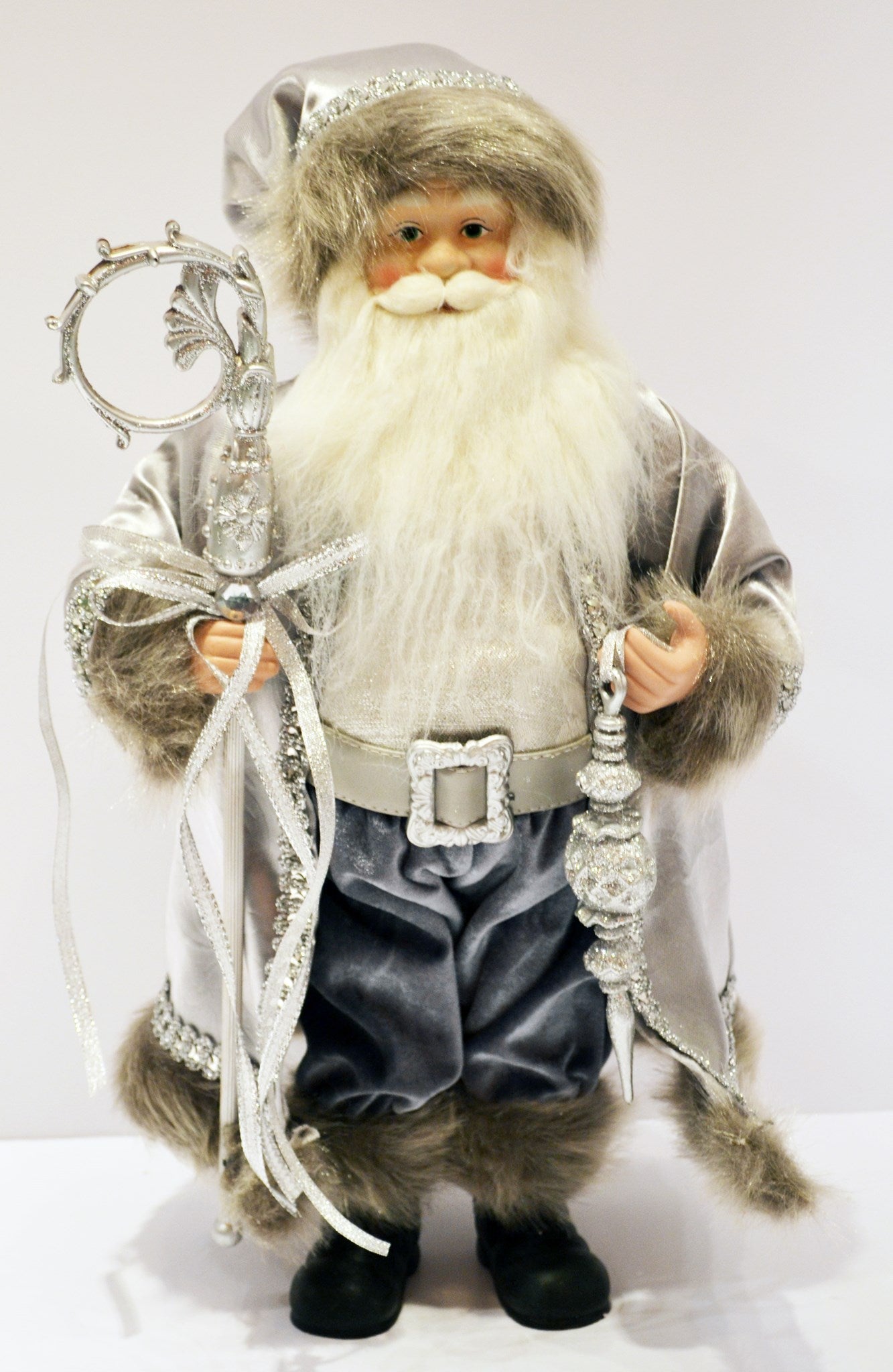 18 Inch Contemporary Standing Santa
