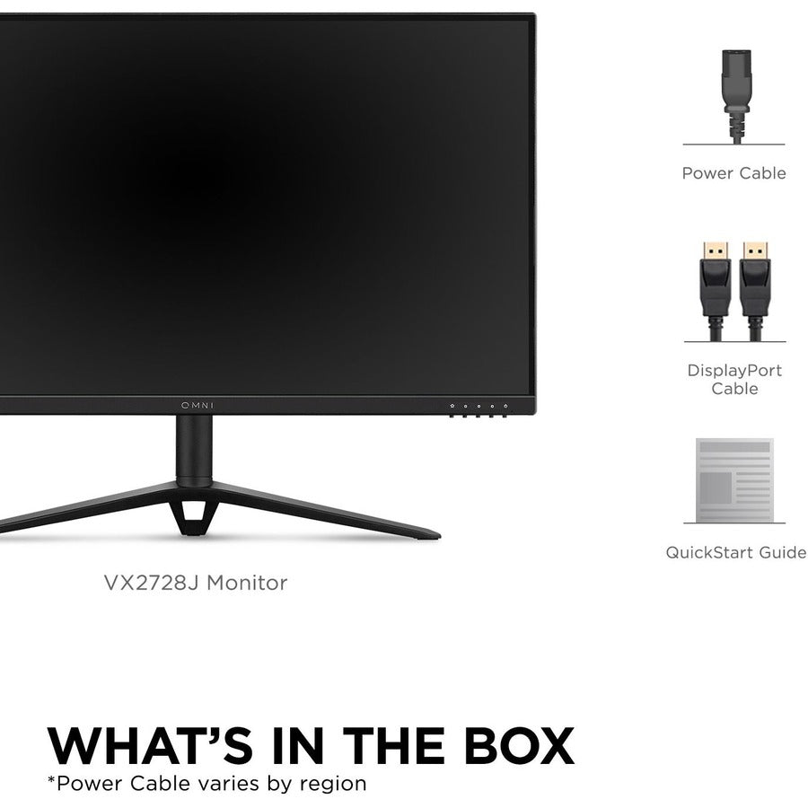 180Hz Gaming Monitor - ViewSonic VX2728J 27" Fast IPS Display | TecISoft
