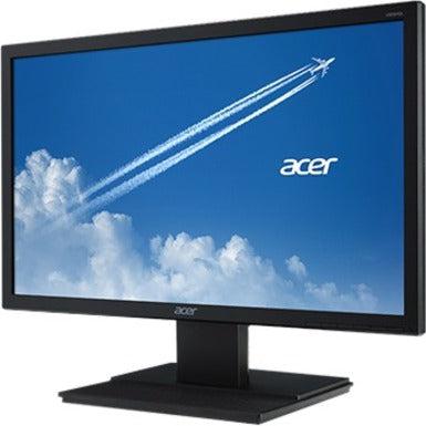 19.5 Inch LCD Monitor - Acer Essential V206HQL Budget Computer Display | TechSoft UM.IV6AA.A08