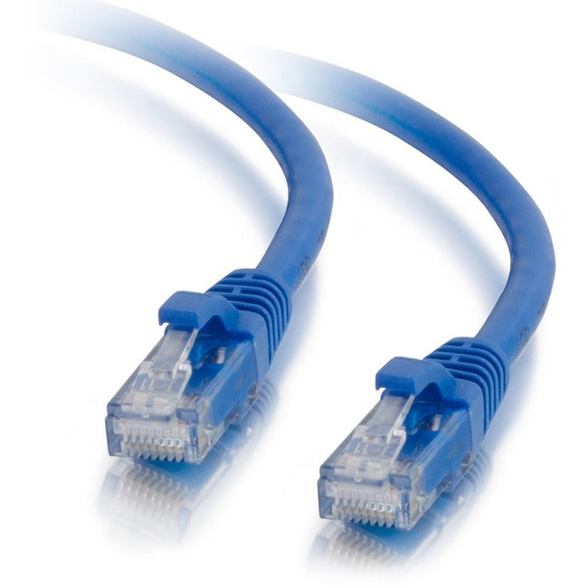 1Ft Cat5E Snagless Unshielded (Utp) Ethernet Network Patch Cable - Blue
