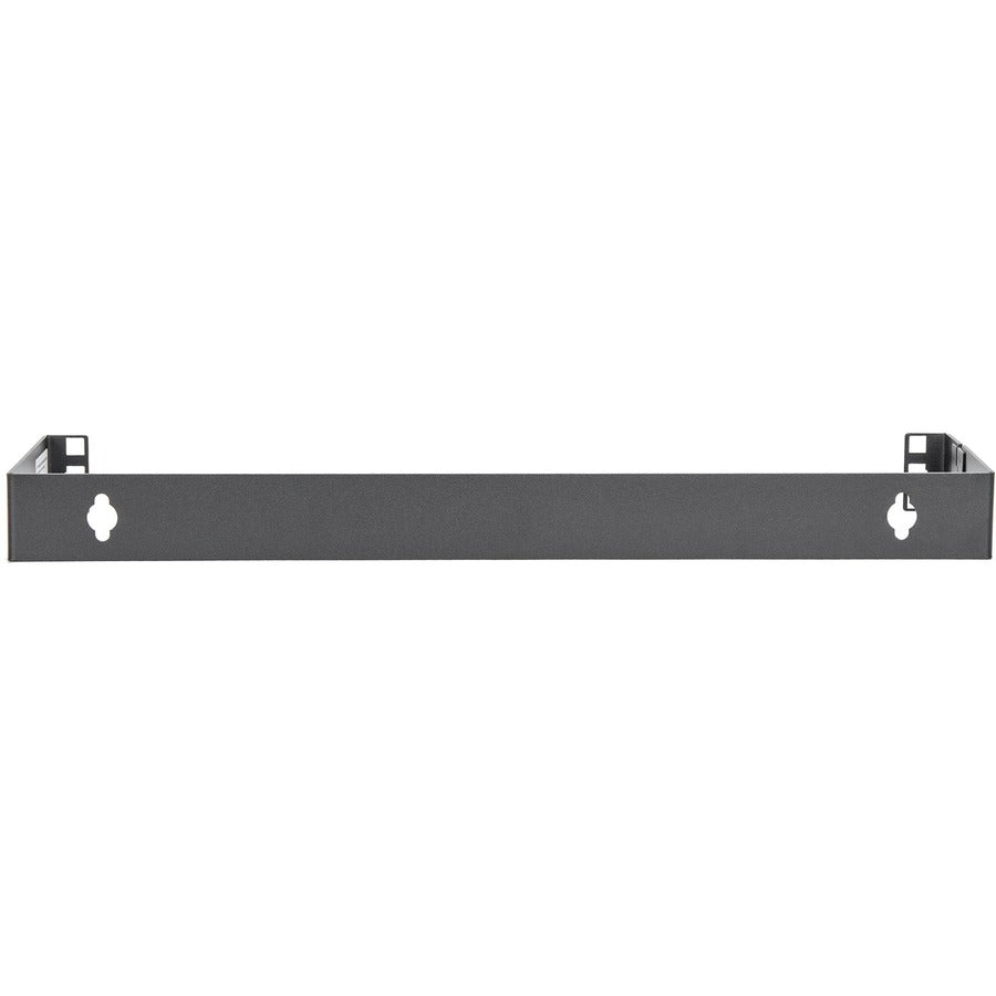 1U 19in Wall Mount Bracket - for Patch Panels - Hinged Wall Mounting Bracket - Maximum