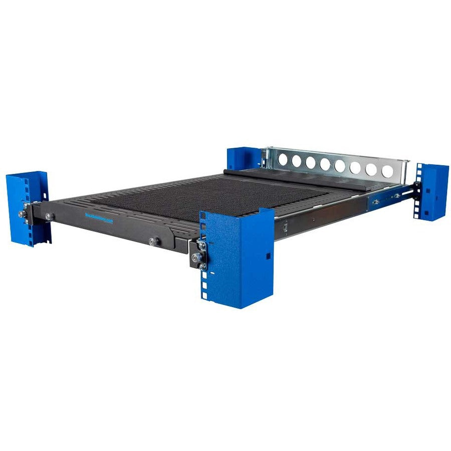 1U Sliding Equipment Shelf with Ball-Bearing Slides - 27in Depth | Innovation First 1USHL-115