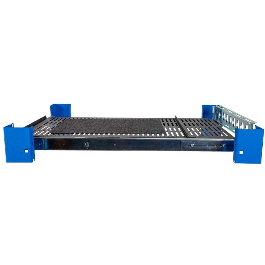 1U Sliding Equipment Shelf with Ball-Bearing Slides - 27in Depth | Innovation First 1USHL-115