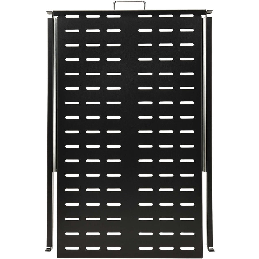 1U Vented Rack Shelf Sliding Steel - SmartRack 50lb Capacity | Tripp Lite SRSHELF4PSLVENT