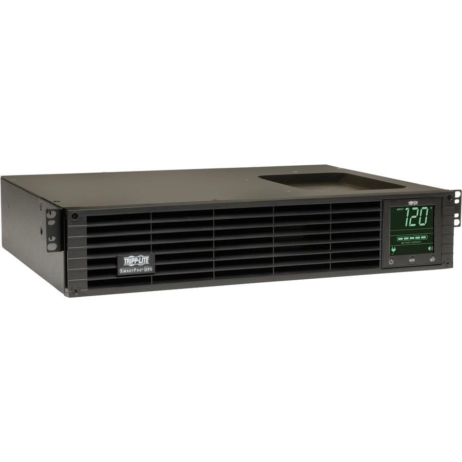 1kVA Rack Mount UPS - Line Interactive Sine Wave Backup Power | Tripp Lite SMART1000RM2U
