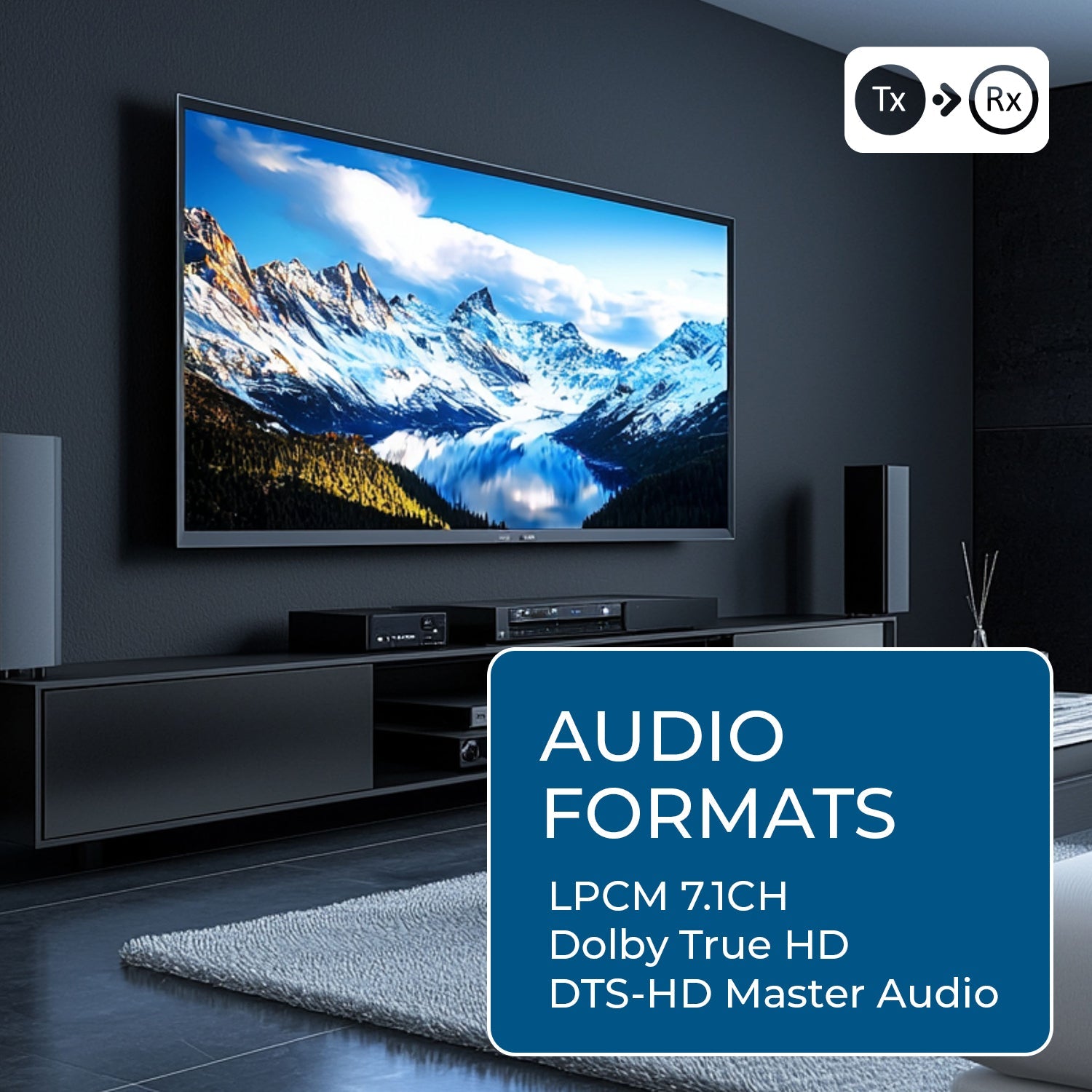 1x 2 HD Extender Splitter Up To 132 Feet (HD12-EX132-K)