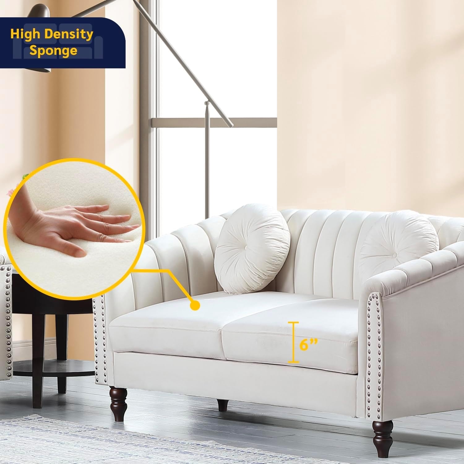 2 Piece Modern Living Room Set