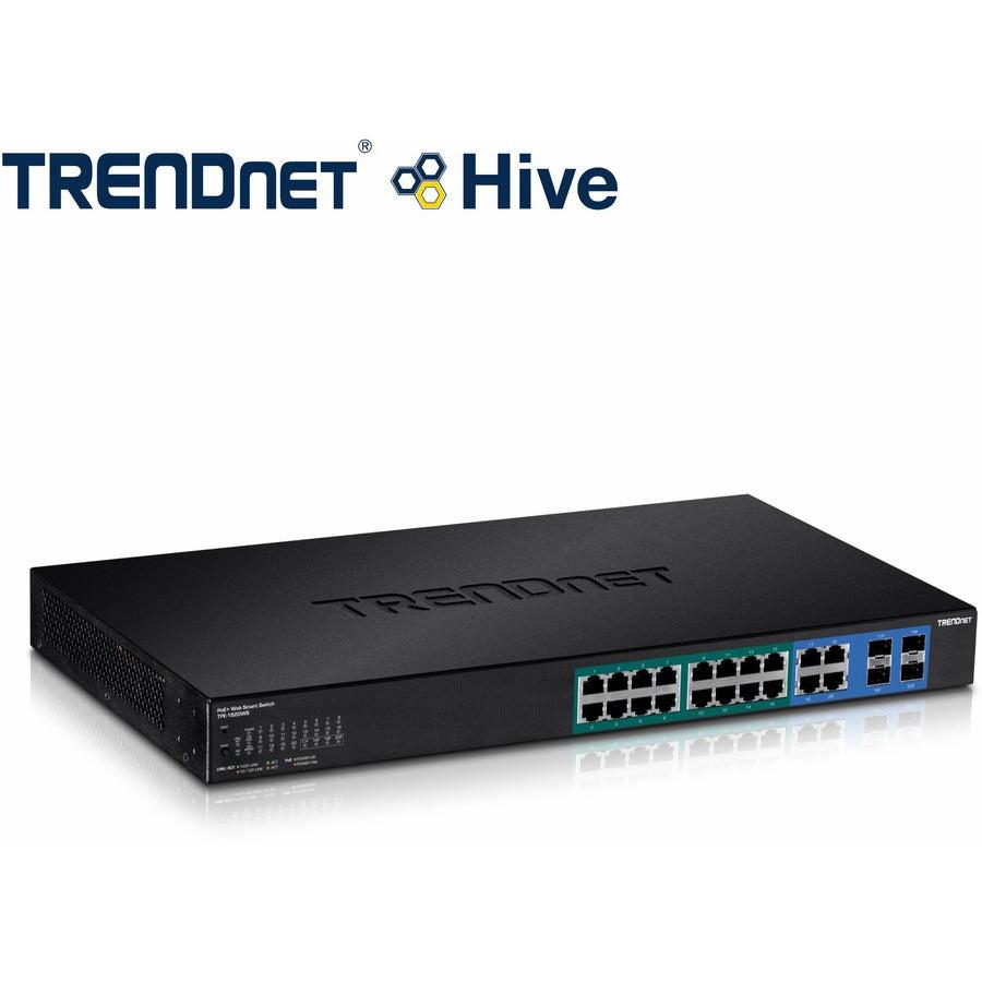20-Port Gigabit PoE+ Switch - Web Smart Managed Network Infrastructure | TecISoft TPE-1620WS