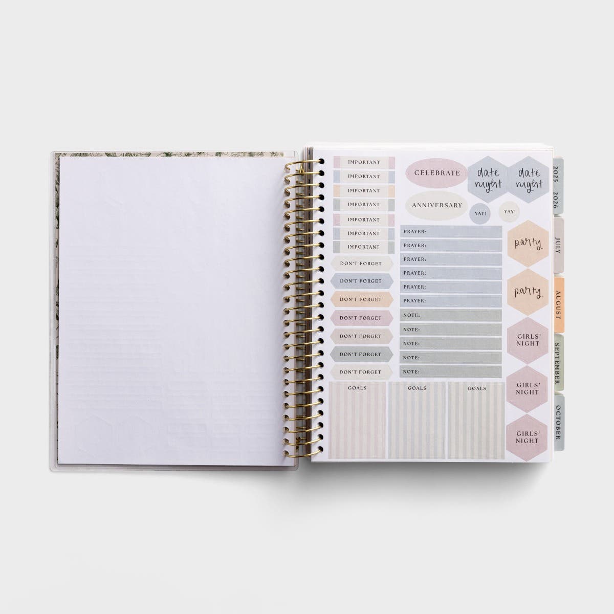 2025-2026 18-Month Agenda Planner - You Have A Purpose