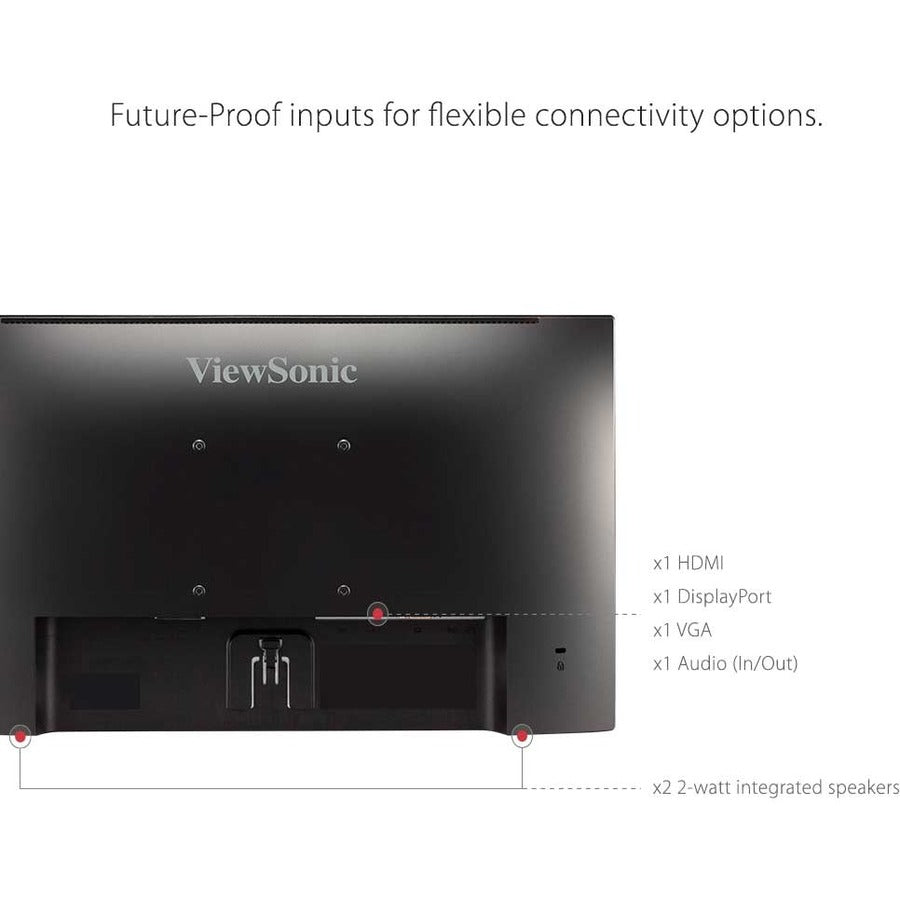 22 Inch IPS Monitors - Dual Head-Only Frameless Displays | TecISoft VA2256-MHD_H2