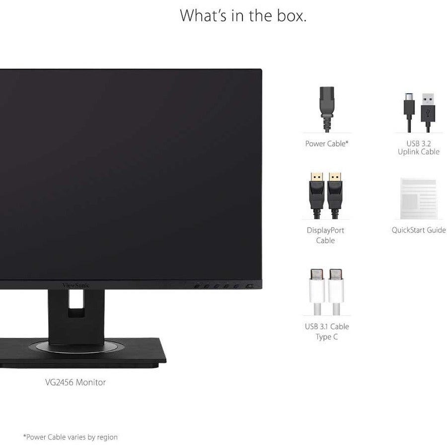 24 Inch Docking Monitor USB-C - Professional Business Display | ViewSonic VG2456