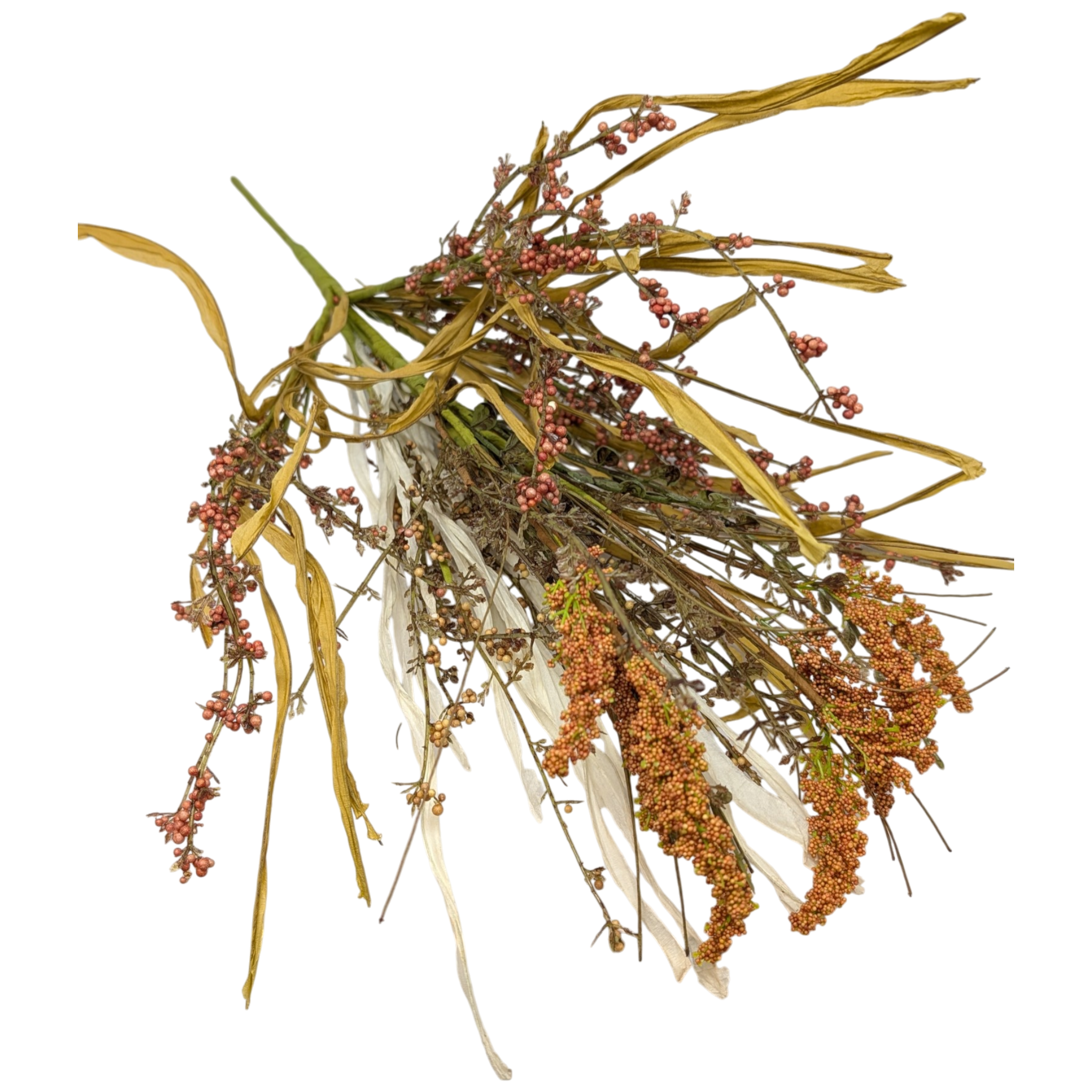 24-Inch Mixed Greenery Harvest Bush