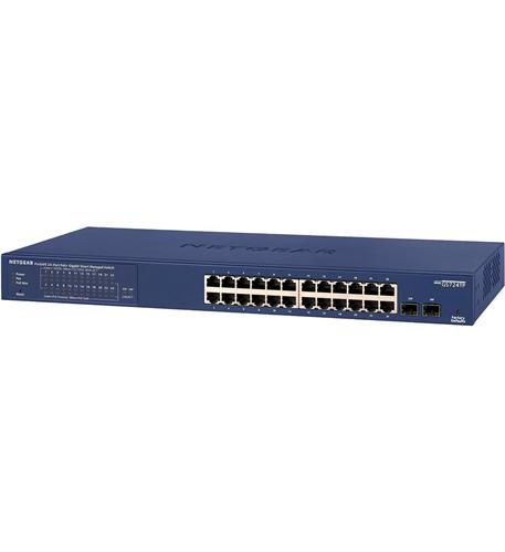 24 Port Gigabit POE+ Mgd Switch NET-GS724TP-200NAS
