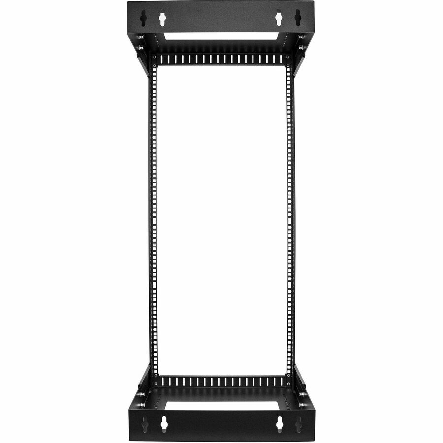 24U Wall Mount Network Rack - StarTech.com Open Frame 2-Post Server Rack | TecISOFT RACK-24U-20-WALL-OA