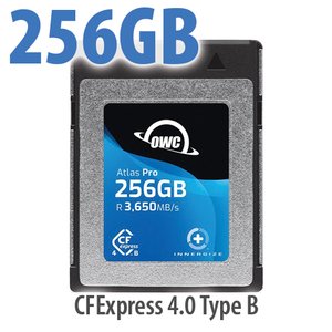 256GB OWC Atlas Pro CFexpress 4.0 Type B Memory Card