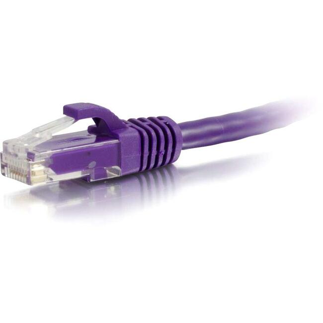 25Ft Cat6 Snagless Unshielded (Utp) Ethernet Network Patch Cable - Purple