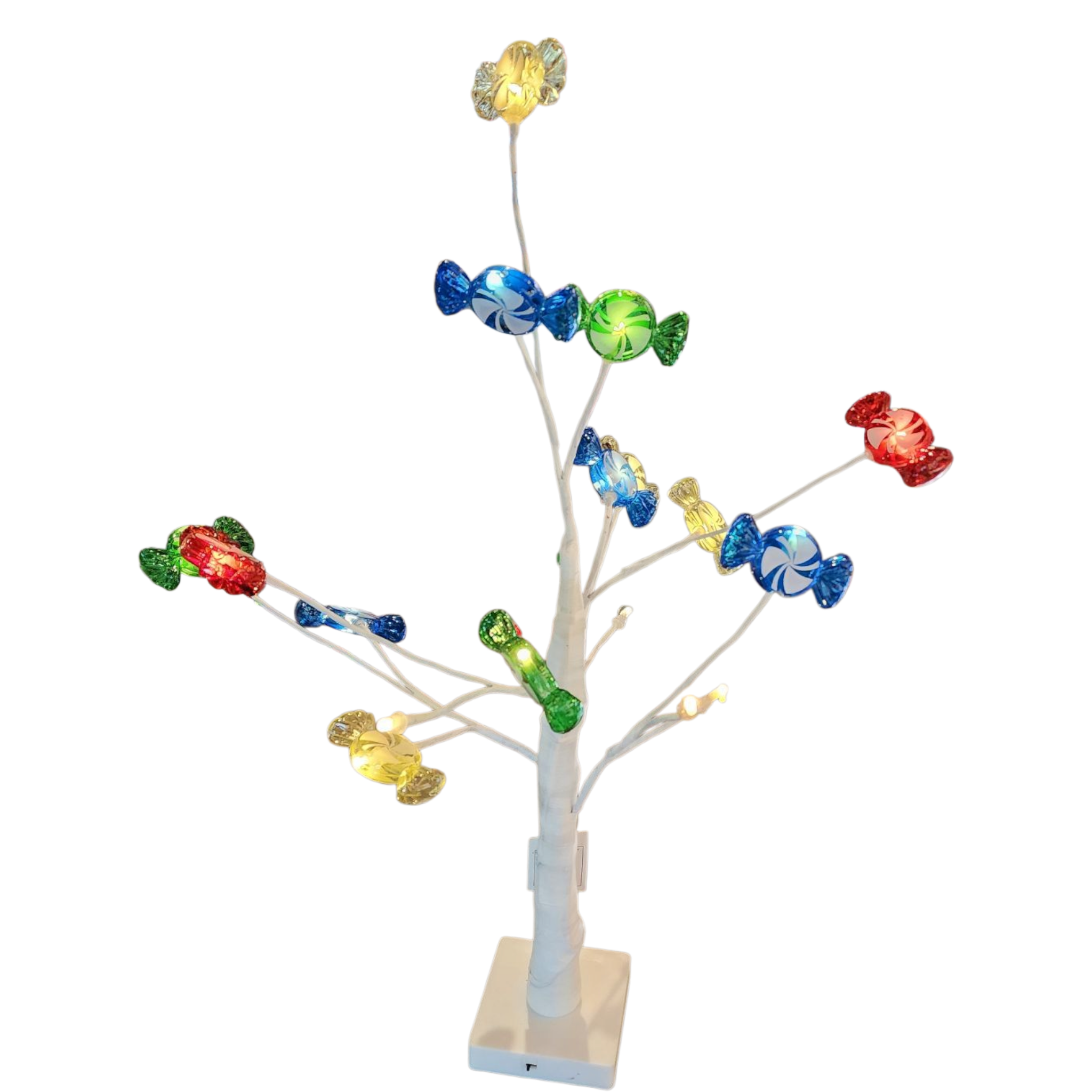 26" Colorful Candy Tree Light - Battery Operated