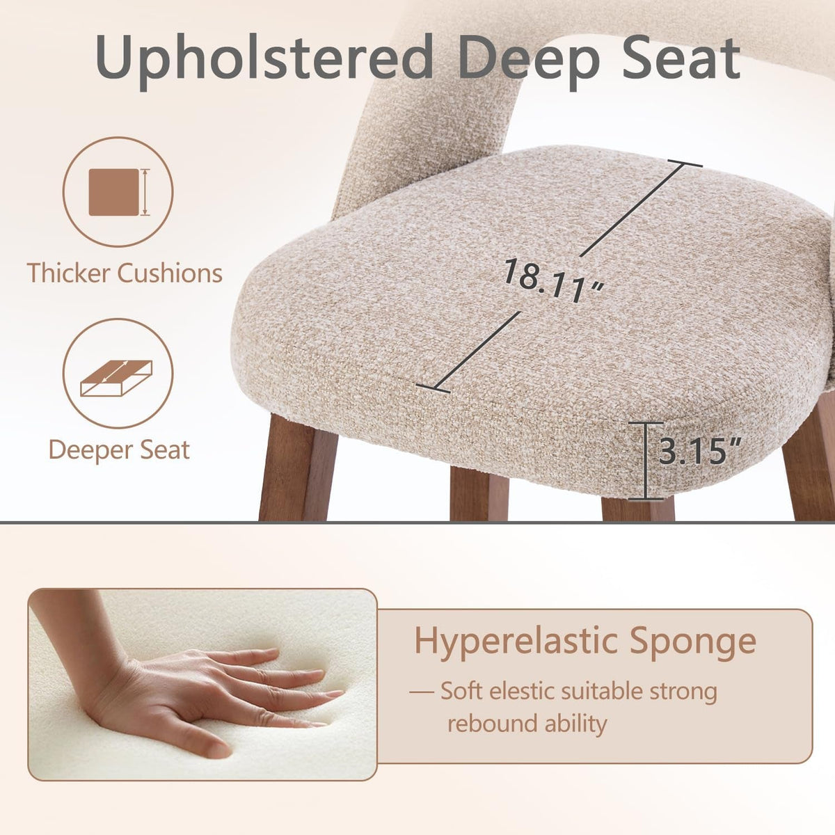 26 Inch Counter Height Bar Stools Set Of 4 In Oatmeal