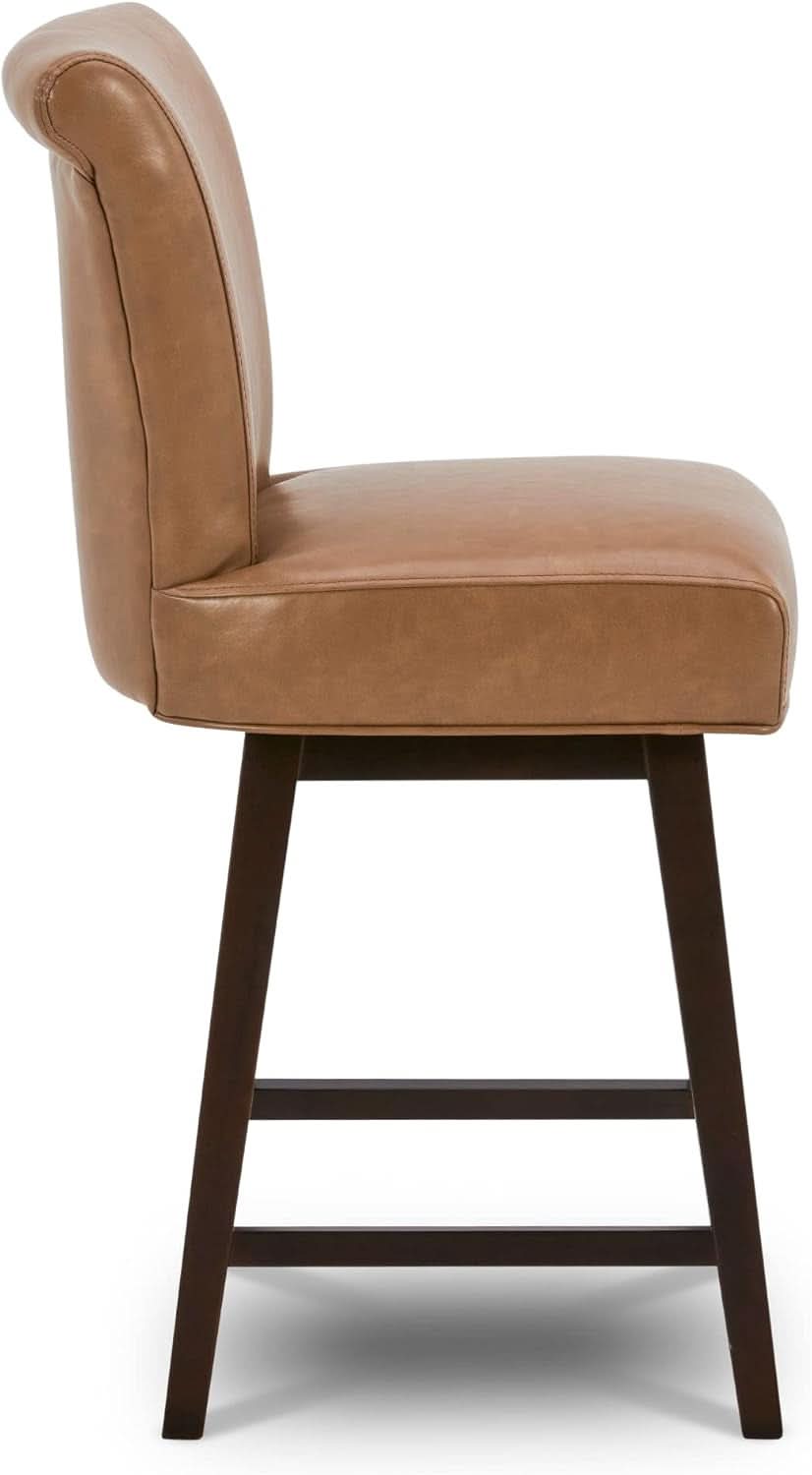 26 Inch Counter Height Swivel Bar Stools Set