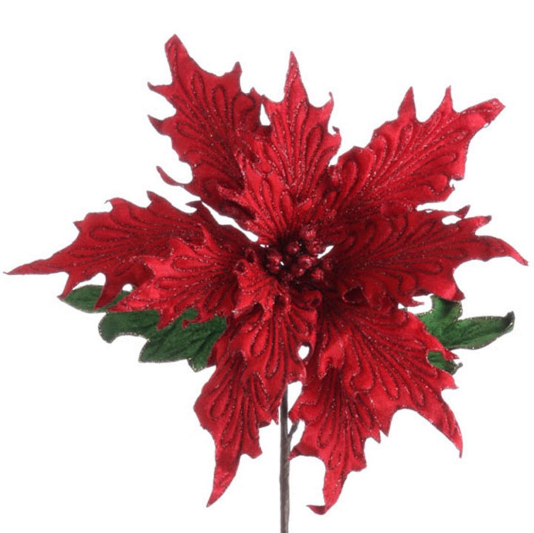 26" Red Poinsettia