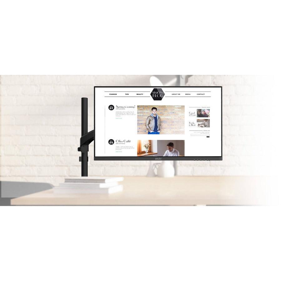 27 Inch Business Monitor - MSI Modern MD271P IPS Panel | Best Eye-Care Display MODERNMD271P