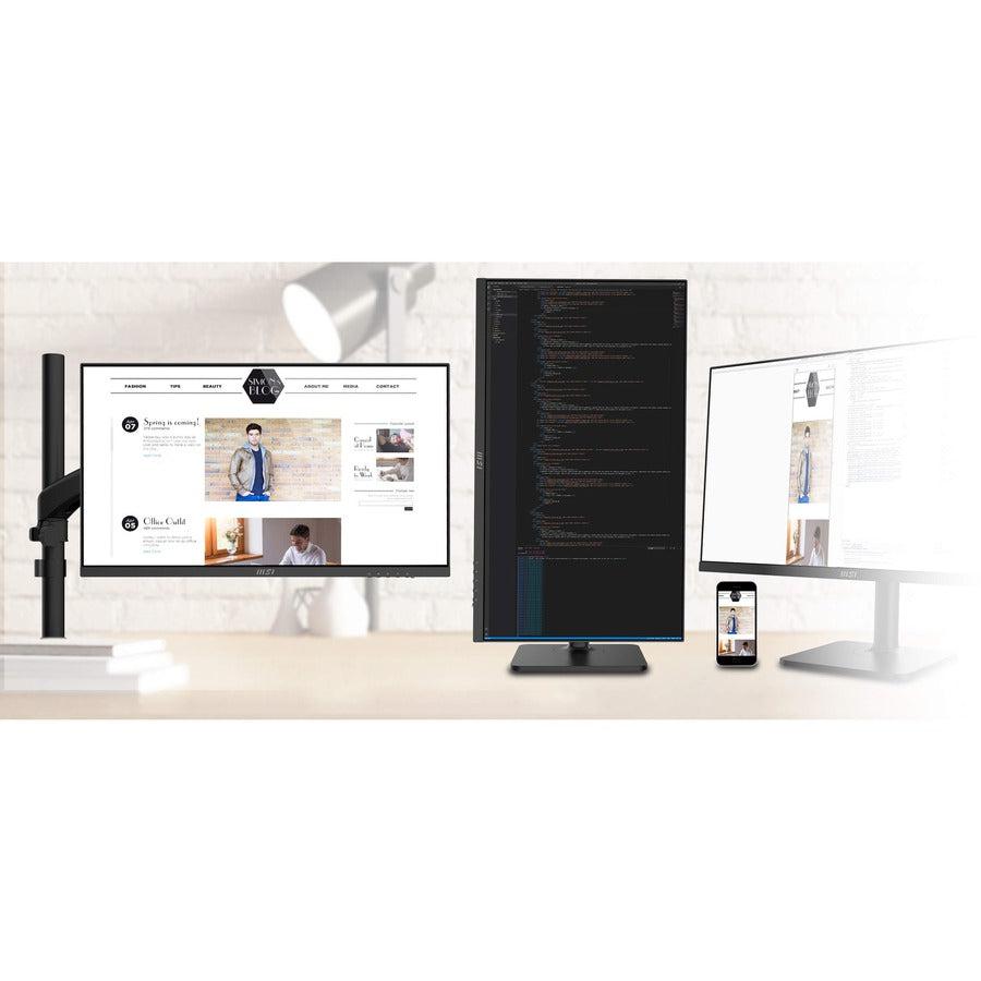27 Inch Business Monitor - MSI Modern MD271P IPS Panel | Best Eye-Care Display MODERNMD271P